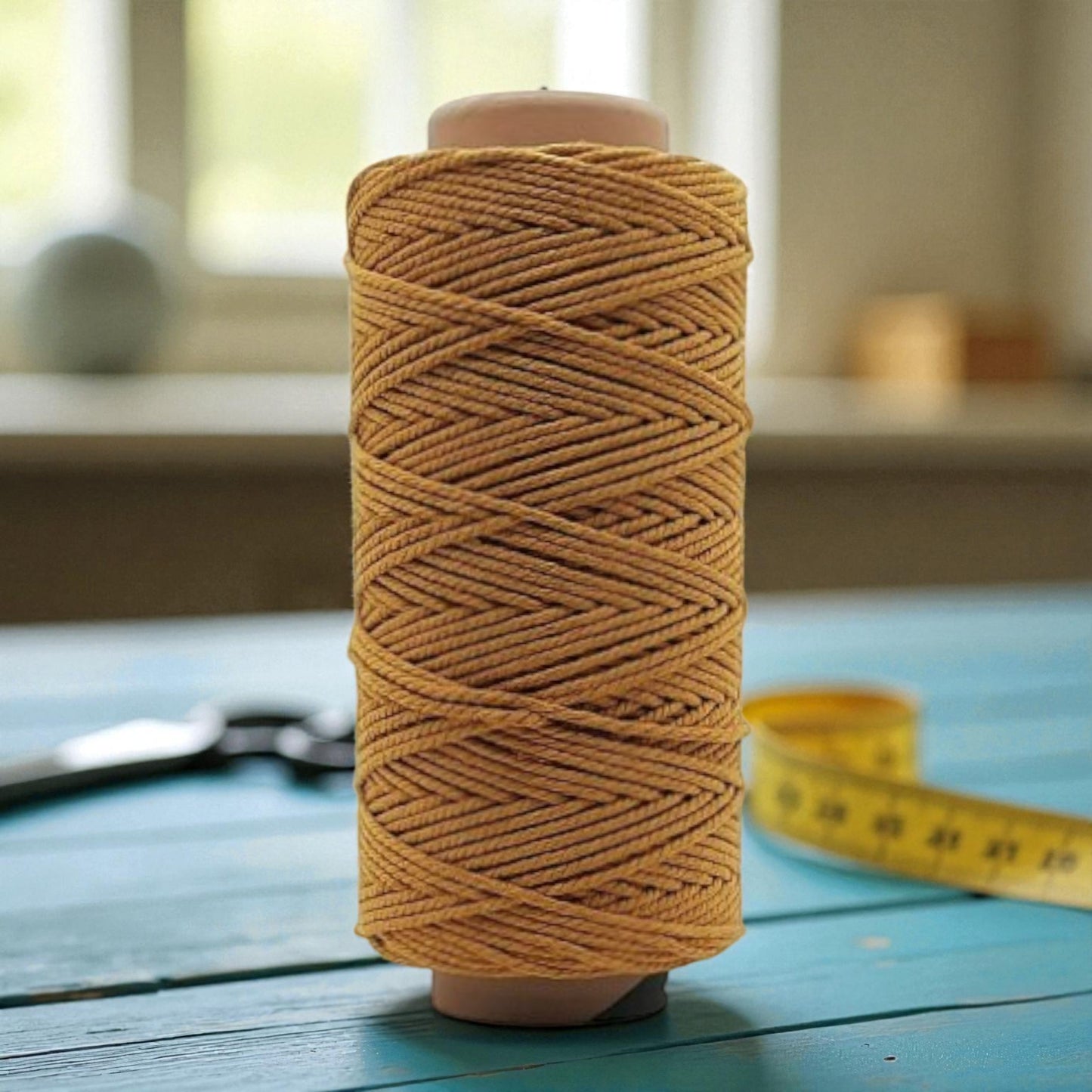 Macrame Touw XXL 4mm Oker