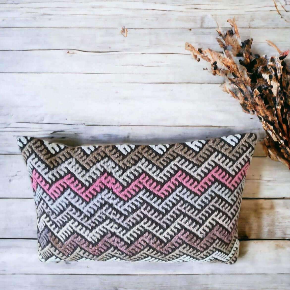 Vintage Kelim Kussenhoes-40X60 cm -19 - Hobbygaren
