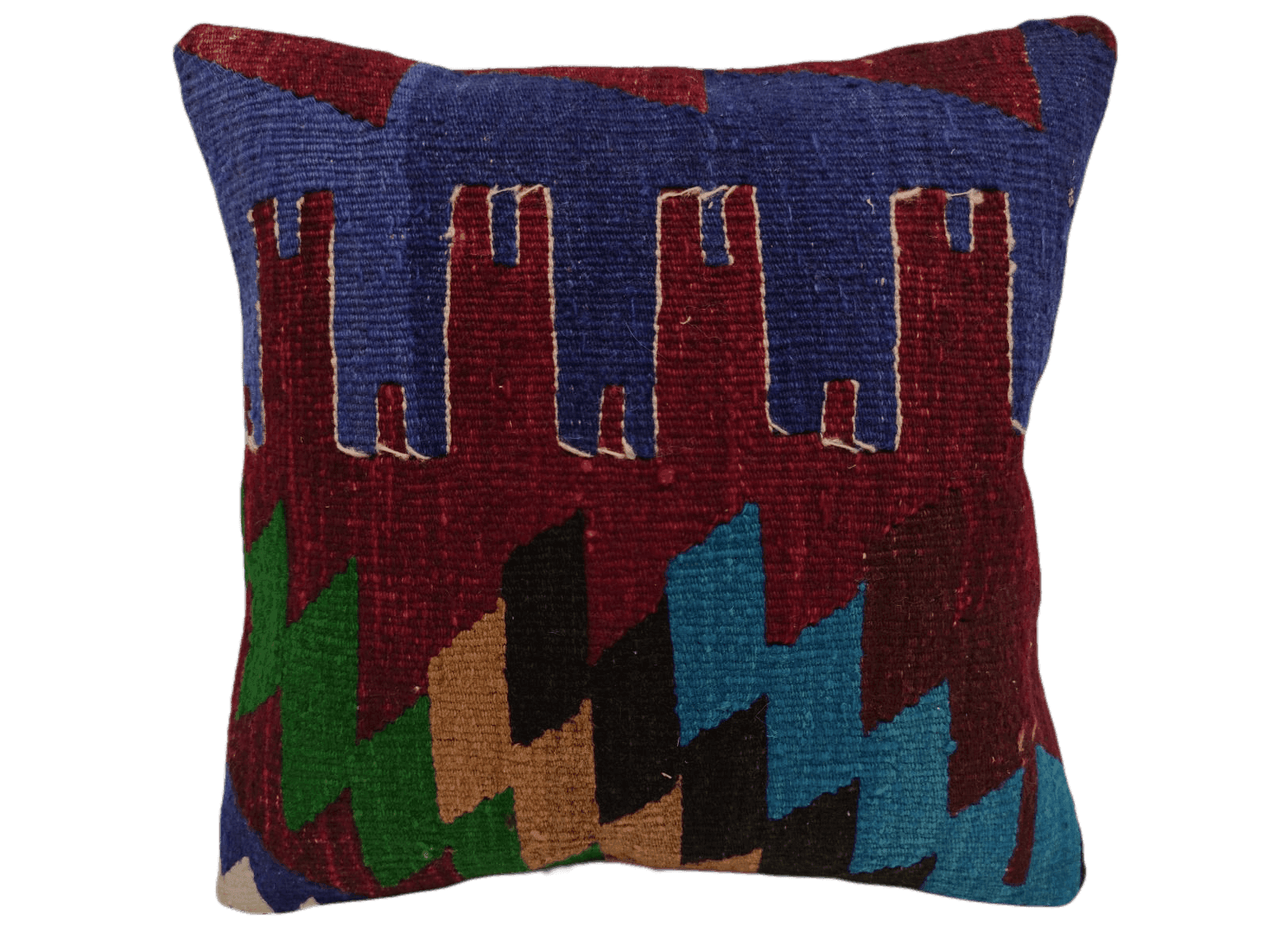 Vintage Kelim Kussenhoes -40x40 cm -16 - Hobbygaren